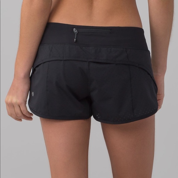 lululemon athletica Pants - Lululemon Black Speed Up Shorts 2.5
